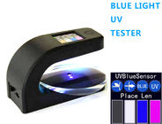 Rechargeable Anti Blue 400nm UV HEV Light Lens Tester USB Interface Charge Indicator light