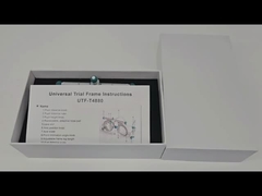 إطار تجارب عالمي من التيتانيوم البصري للعيون قابل للتعديل