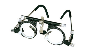 Universal CE Compliant Trial Glasses Frames , Optical Trial Lens Frame 61g Weight Brige, LED, Axis, Nose pad Adjustable